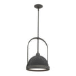 Hubbardton Forge 2020 Natural Iron Black Multi Atlas Small Pendant