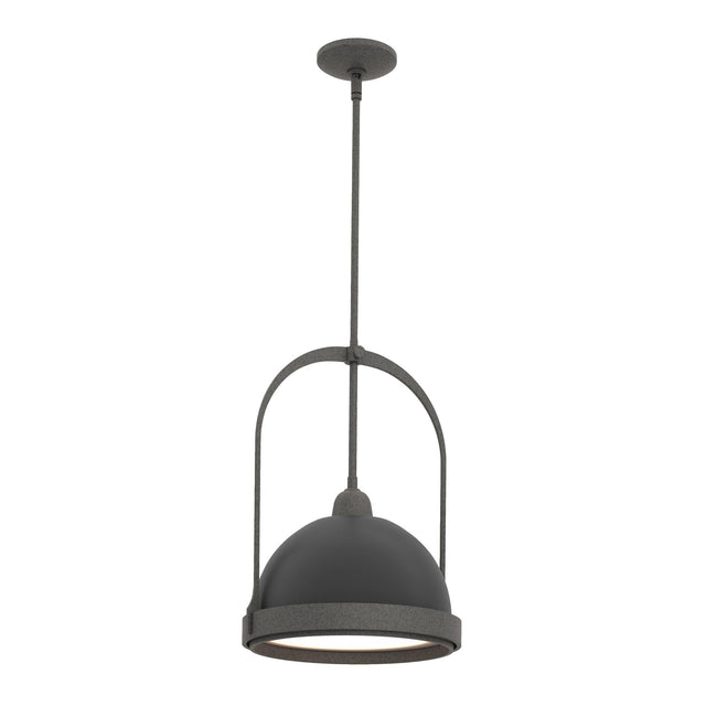 Hubbardton Forge 2020 Natural Iron Black Multi Atlas Small Pendant