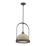 Hubbardton Forge 2020 Natural Iron Soft Gold Multi Atlas Small Pendant
