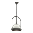 Hubbardton Forge 2020 Natural Iron Sterling Multi Atlas Small Pendant