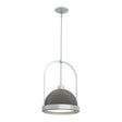 Hubbardton Forge 2020 Vintage Platinum Dark Smoke Multi Atlas Small Pendant