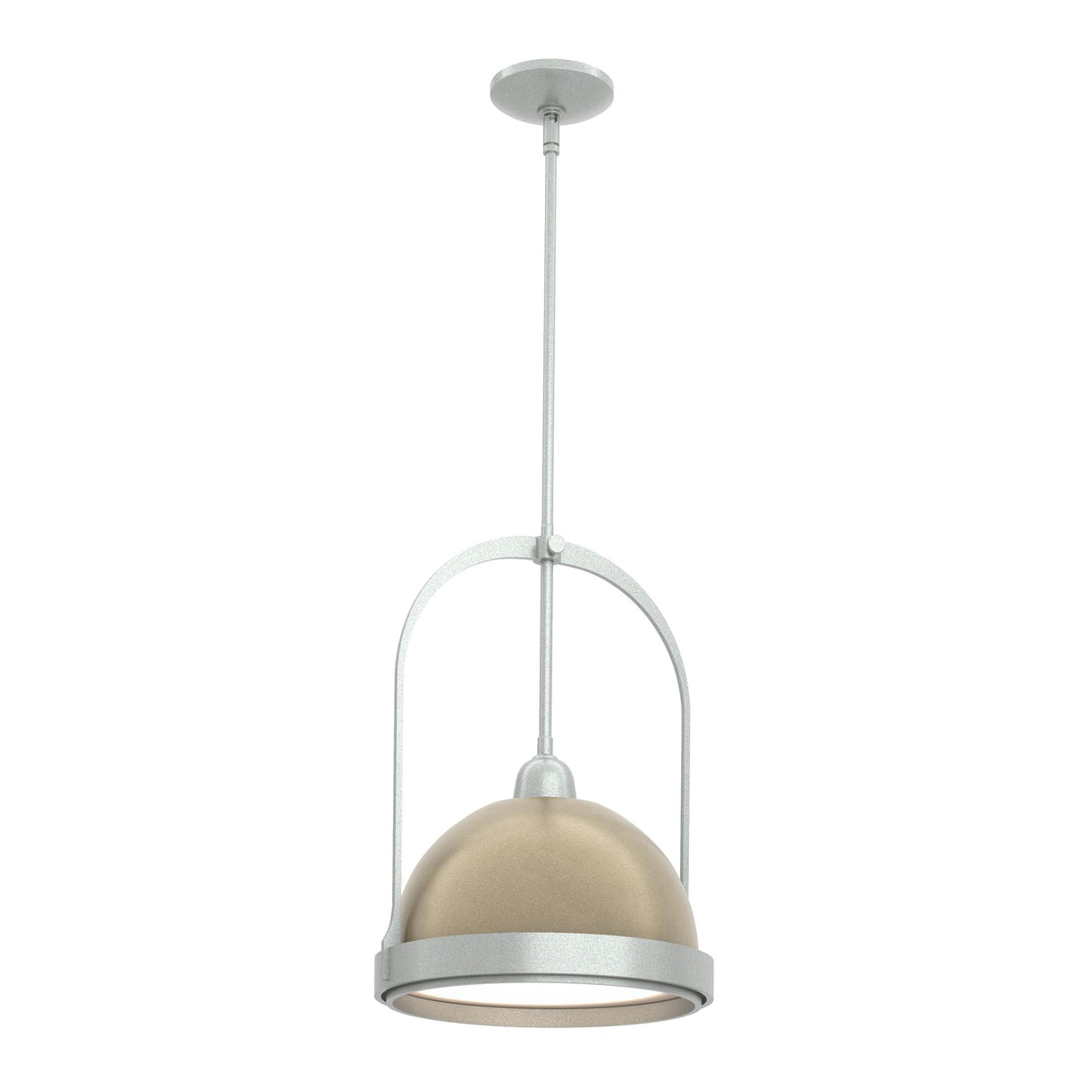 Hubbardton Forge 2020 Vintage Platinum Soft Gold Multi Atlas Small Pendant