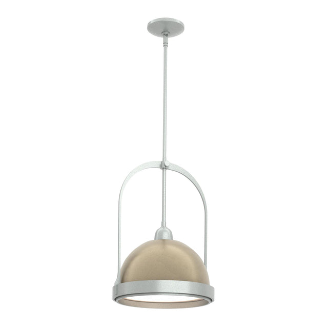Hubbardton Forge 2020 Vintage Platinum Soft Gold Multi Atlas Small Pendant