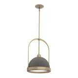 Hubbardton Forge 2020 Soft Gold Natural Iron Multi Atlas Small Pendant