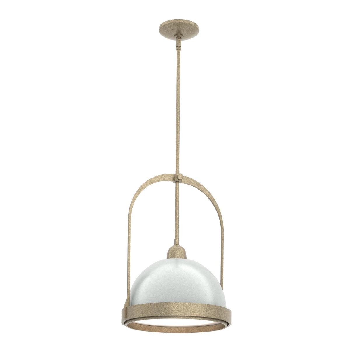 Hubbardton Forge 2020 Soft Gold Vintage Platinum Multi Atlas Small Pendant