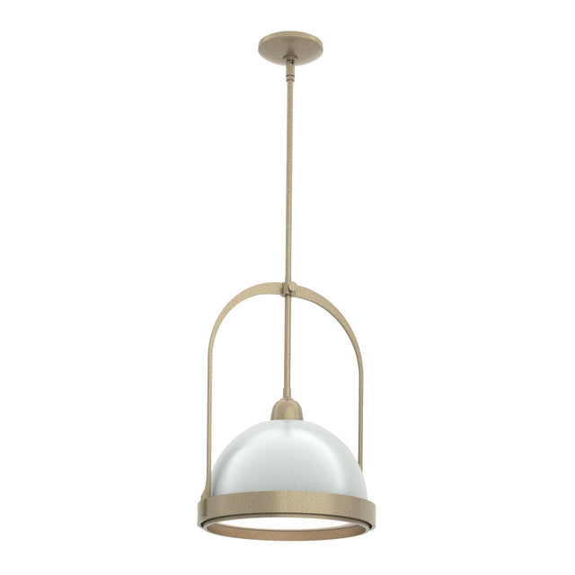Hubbardton Forge 2020 Soft Gold Vintage Platinum Multi Atlas Small Pendant