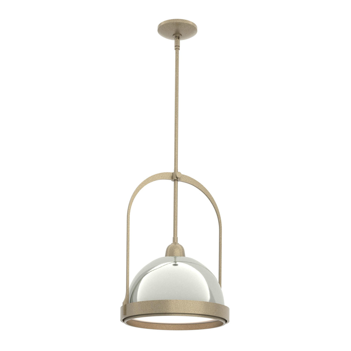 Hubbardton Forge 2020 Soft Gold Sterling Multi Atlas Small Pendant