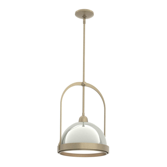 Hubbardton Forge 2020 Soft Gold Sterling Multi Atlas Small Pendant