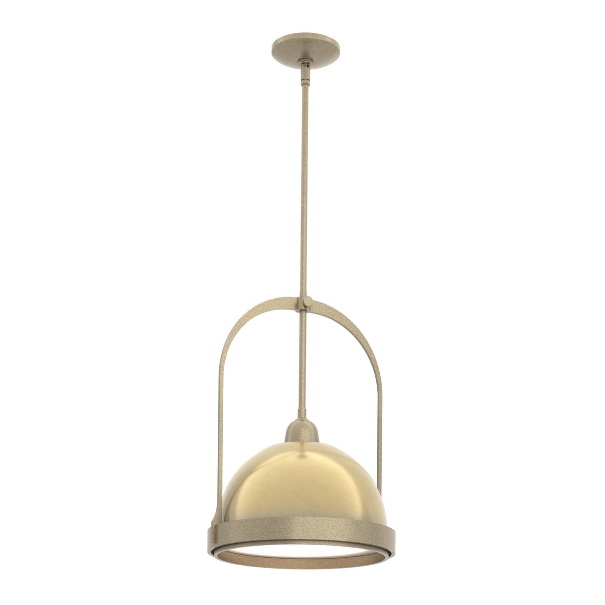 Hubbardton Forge 2020 Soft Gold Modern Brass Multi Atlas Small Pendant