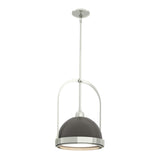 Hubbardton Forge 2020 Sterling Dark Smoke Multi Atlas Small Pendant