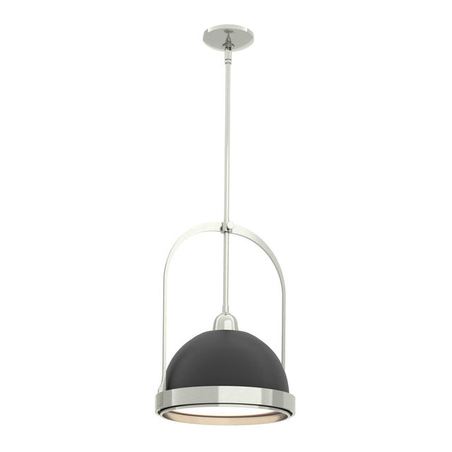 Hubbardton Forge 2020 Sterling Black Multi Atlas Small Pendant