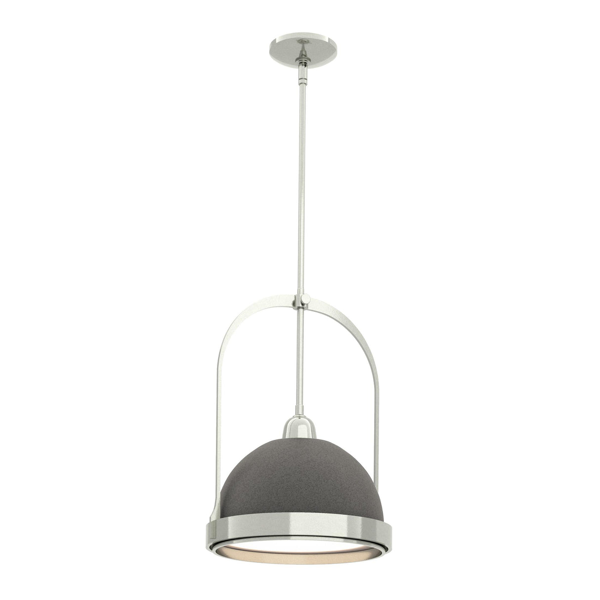 Hubbardton Forge 2020 Sterling Natural Iron Multi Atlas Small Pendant