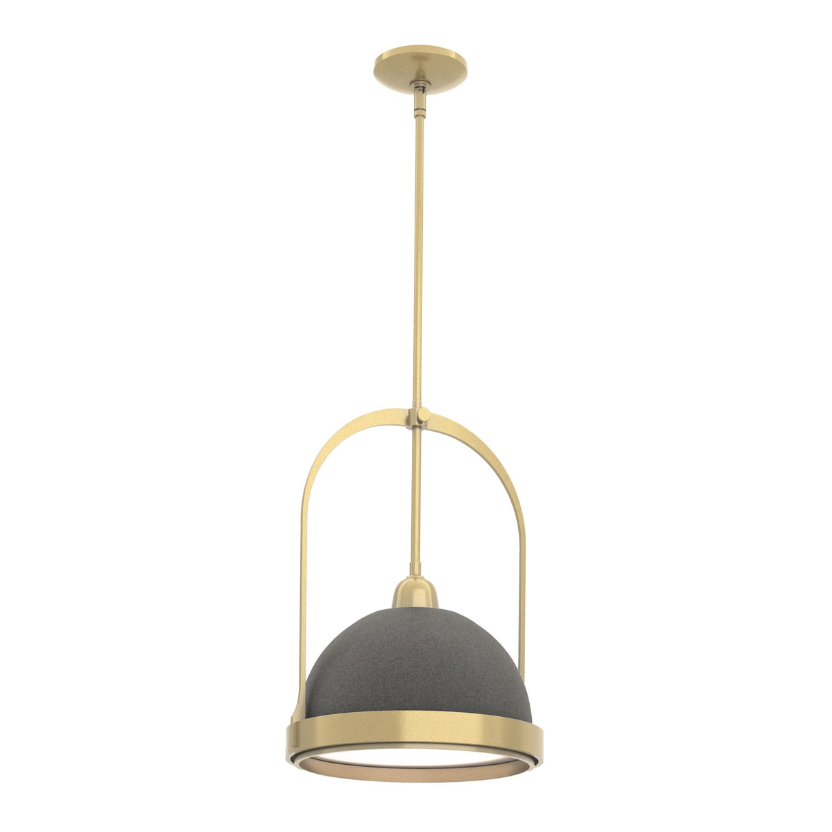Hubbardton Forge 2020 Modern Brass Natural Iron Multi Atlas Small Pendant