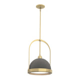 Hubbardton Forge 2020 Modern Brass Natural Iron Multi Atlas Small Pendant