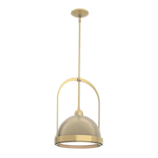 Hubbardton Forge 2020 Modern Brass Soft Gold Multi Atlas Small Pendant