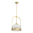 Hubbardton Forge 2020 Modern Brass Sterling Multi Atlas Small Pendant
