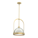 Hubbardton Forge 2020 Modern Brass Sterling Multi Atlas Small Pendant