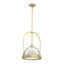 Hubbardton Forge 2020 Modern Brass Sterling Multi Atlas Small Pendant