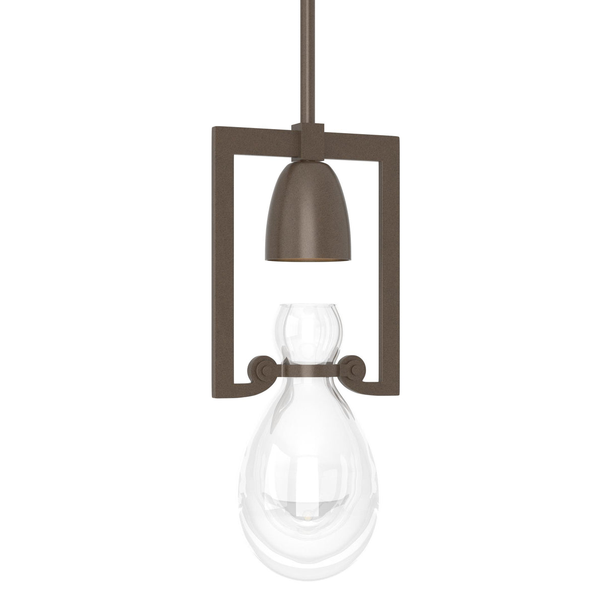 Hubbardton Forge 2018 Bronze Clear Glass (ZM) Multi Apothecary Mini Pendant