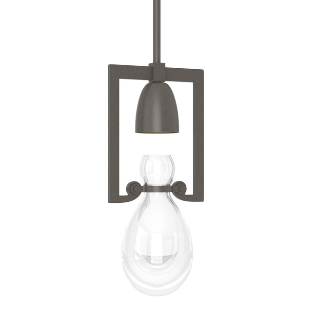 Hubbardton Forge 2018 Dark Smoke Clear Glass (ZM) Multi Apothecary Mini Pendant
