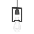 Hubbardton Forge 2018 Black Clear Glass (ZM) Multi Apothecary Mini Pendant
