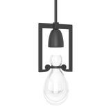 Hubbardton Forge 2018 Black Clear Glass (ZM) Multi Apothecary Mini Pendant