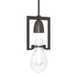 Hubbardton Forge 2018 Oil Rubbed Bronze Clear Glass (ZM) Multi Apothecary Mini Pendant