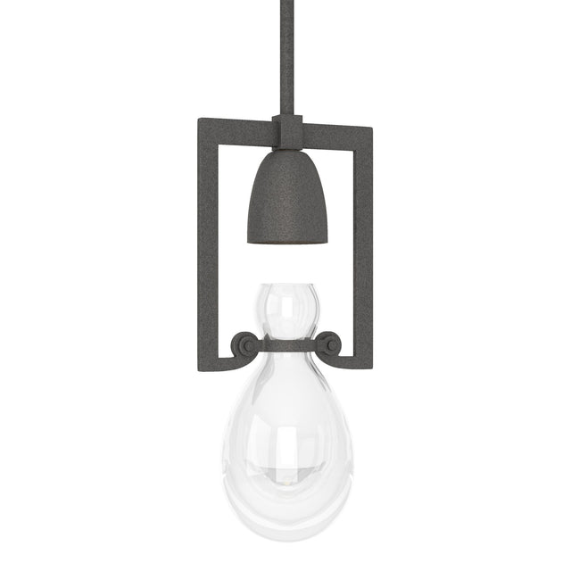 Hubbardton Forge 2018 Natural Iron Clear Glass (ZM) Multi Apothecary Mini Pendant