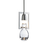 Hubbardton Forge 2018 Vintage Platinum Clear Glass (ZM) Multi Apothecary Mini Pendant