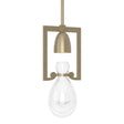 Hubbardton Forge 2018 Soft Gold Clear Glass (ZM) Multi Apothecary Mini Pendant