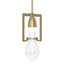Hubbardton Forge 2018 Modern Brass Clear Glass (ZM) Multi Apothecary Mini Pendant