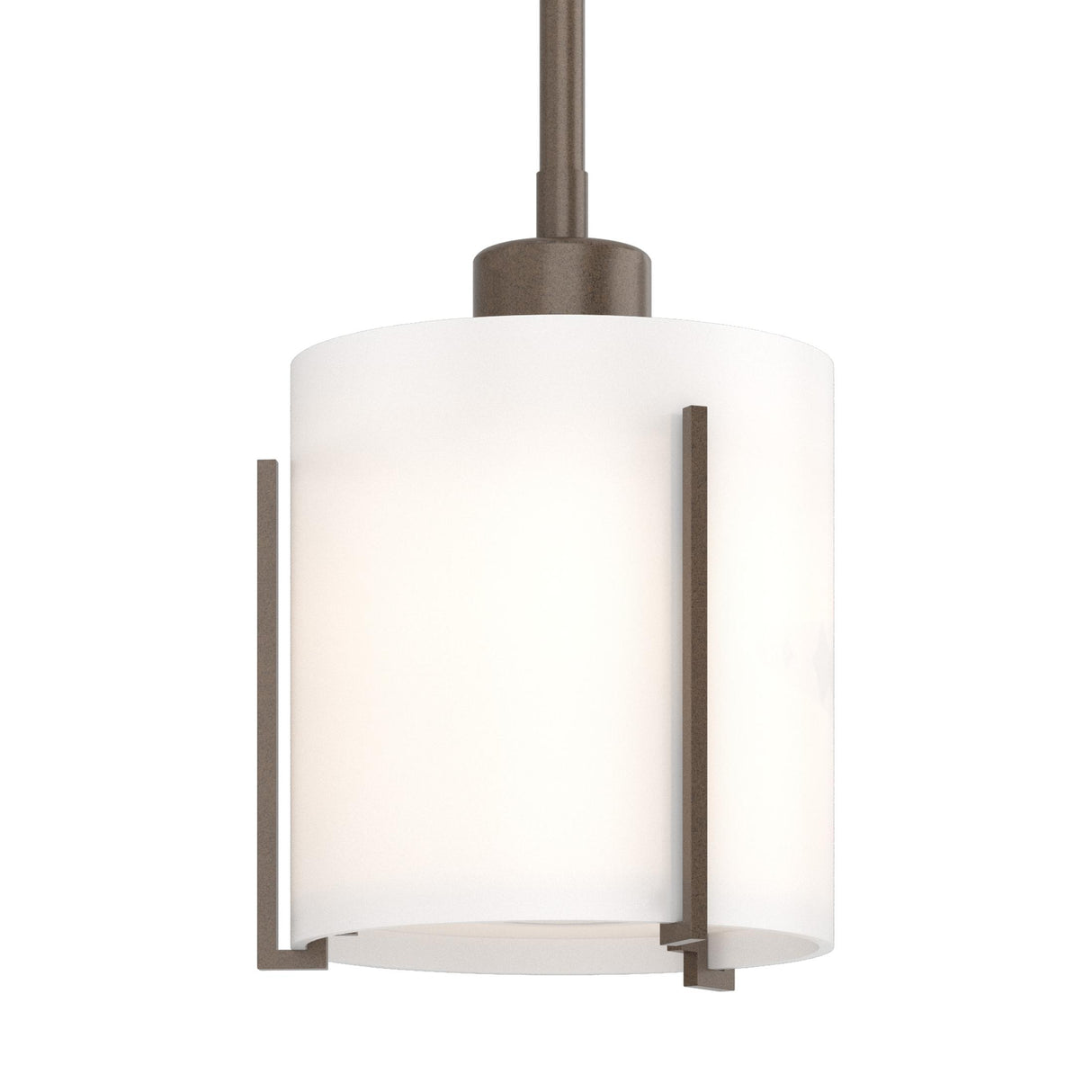Hubbardton Forge 2007 Bronze Opal Glass (GG) Multi Exos Small Mini Pendant