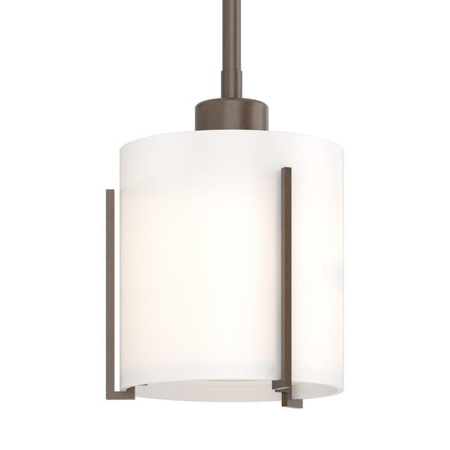 Hubbardton Forge 2007 Bronze Opal Glass (GG) Multi Exos Small Mini Pendant