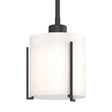 Hubbardton Forge 2007 Black Opal Glass (GG) Multi Exos Small Mini Pendant