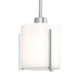 Hubbardton Forge 2007 Vintage Platinum Opal Glass (GG) Multi Exos Small Mini Pendant