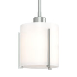 Hubbardton Forge 2007 Vintage Platinum Opal Glass (GG) Multi Exos Small Mini Pendant