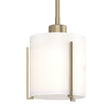 Hubbardton Forge 2007 Soft Gold Opal Glass (GG) Multi Exos Small Mini Pendant