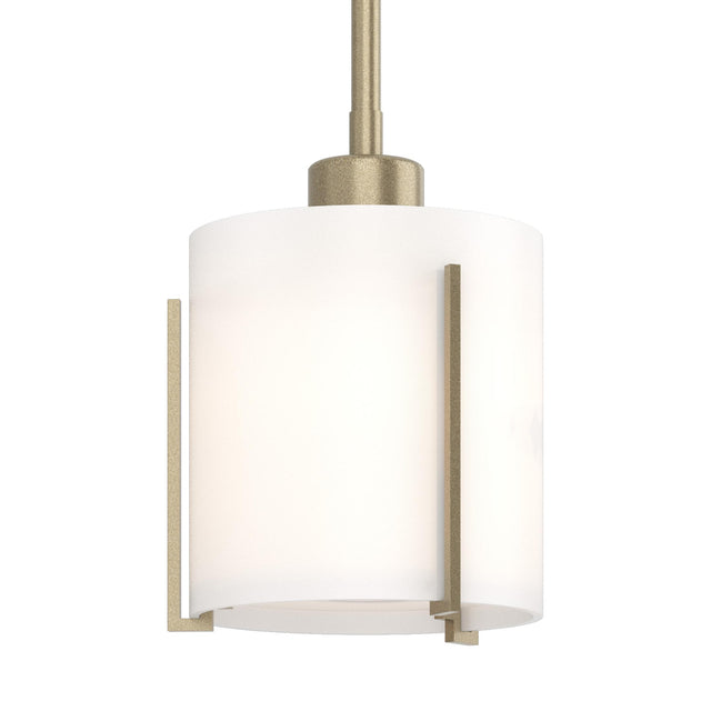 Hubbardton Forge 2007 Soft Gold Opal Glass (GG) Multi Exos Small Mini Pendant