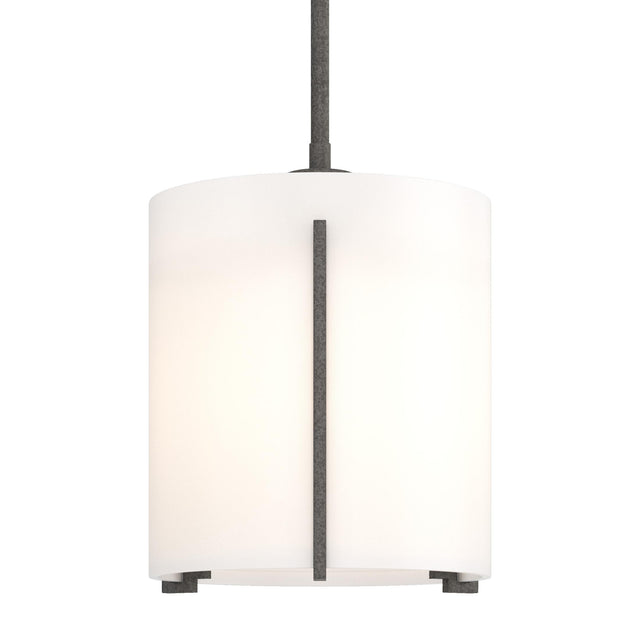 Hubbardton Forge 2007 Natural Iron Opal Glass (GG) Multi Exos Large Mini Pendant