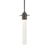 Hubbardton Forge 2010 Dark Smoke Seeded Clear Glass (II) Multi Airis Small Mini Pendant