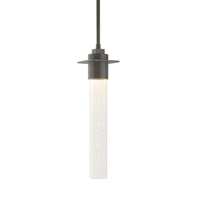 Hubbardton Forge 2010 Dark Smoke Seeded Clear Glass (II) Multi Airis Small Mini Pendant