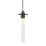 Hubbardton Forge 2010 Oil Rubbed Bronze Seeded Clear Glass (II) Multi Airis Small Mini Pendant