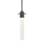 Hubbardton Forge 2010 Oil Rubbed Bronze Seeded Clear Glass (II) Multi Airis Small Mini Pendant