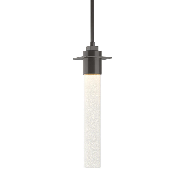 Hubbardton Forge 2010 Oil Rubbed Bronze Seeded Clear Glass (II) Multi Airis Small Mini Pendant