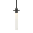 Hubbardton Forge 2010 Natural Iron Seeded Clear Glass (II) Multi Airis Small Mini Pendant