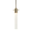 Hubbardton Forge 2010 Soft Gold Seeded Clear Glass (II) Multi Airis Small Mini Pendant