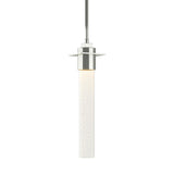 Hubbardton Forge 2010 Sterling Seeded Clear Glass (II) Multi Airis Small Mini Pendant
