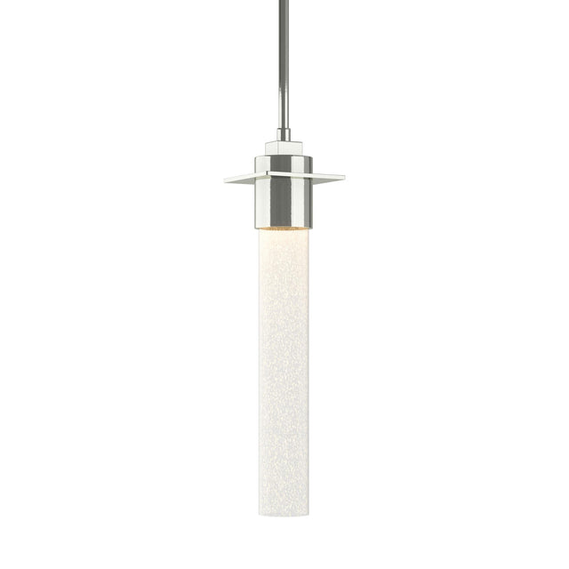 Hubbardton Forge 2010 Sterling Seeded Clear Glass (II) Multi Airis Small Mini Pendant