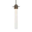 Hubbardton Forge 2010 Bronze Seeded Clear Glass (II) Multi Airis Medium Mini Pendant