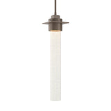 Hubbardton Forge 2010 Bronze Seeded Clear Glass (II) Multi Airis Medium Mini Pendant